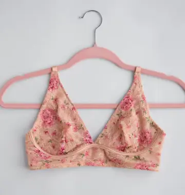 Floral medium sized bra