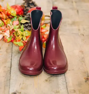 Burgundy fashion boots